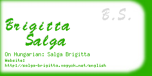 brigitta salga business card